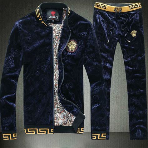 cheap versace tracksuit|designer velour tracksuits for men's.